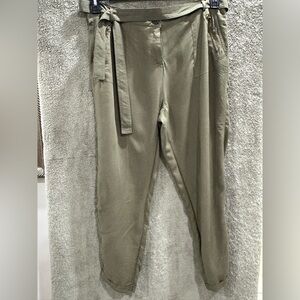 New Look Khaki Ankle Pants